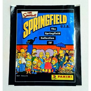 (Sealed Pack Stickers) THE SIMPSONS SPRINGFIELD STICKERS