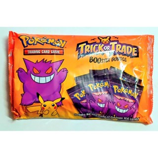 (Sealed Bundle Pack) การ์ดโปเกม่อน POKEMON TRICK OR TRADE BOOSTER PACK