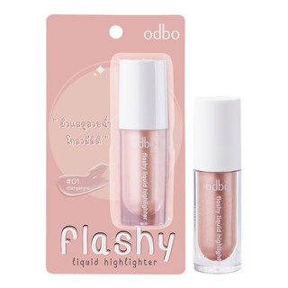 (OD1311) โอดีบีโอ แฟลชชี่ ลิควิด ไฮไลท์เตอร์ ODBO FLASHY LIQUID HIGHLIGHTER 4g