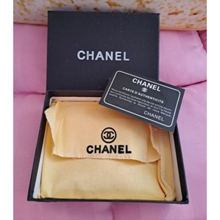 กล่องChanelเก็บกระเป๋าสตางค์ พร้อมถุงผ้า&amp;การ์ด