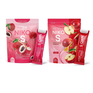 [1แถม1] นิโกะเอส Niko S รสลิ้นจี่ แอปเปิ้ลไซเดอร์ คุมหิว อิ่มนาน ช่วยเรื่องขับถ่าย ผงบุกลดน้ำหนัก นิโกะเอสไฟเบอร์