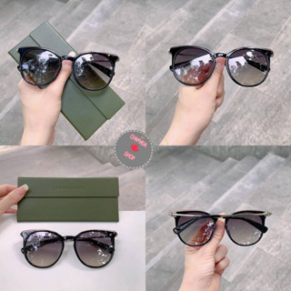 แว่นกันแดด Longchamp Sunglasses🕶️  กรอบสีดำ🖤 เลนส์สี Grey Gradient แท้💯