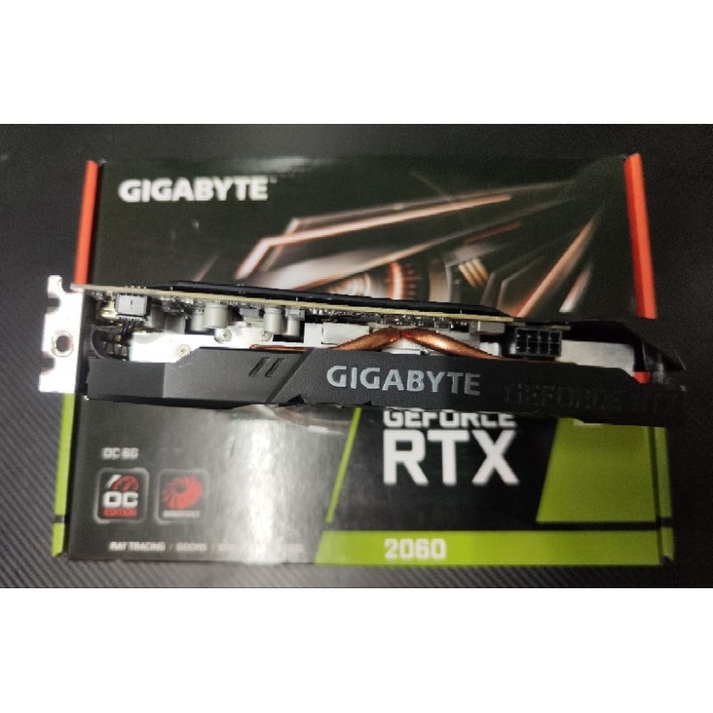 VGA (การ์ดจอ) Gigabyte RTX 2060 OC 6GB มือสอง สภาพสวย มีประกัน
