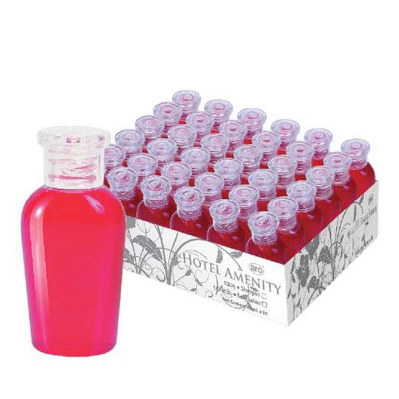 เอโร่ แชมพู hotel amenity 35 มิลลิลิตร แพ็คคละ 36 ขวด แชมพู