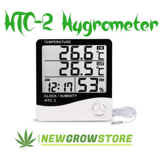 มาใหม่! Hygrometer HTC-2 เครื่องวัดอุณหภูมิ เครื่องวัดความชื้น และตัวตั้งเวลา HTC2