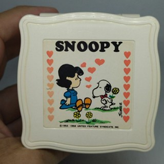 กล่องดนตรี ชื่อเพลงแมลงปอ Hotonbo ลายสนูปปี้ snoopy สินค้าญี่ปุ่น มือสอง