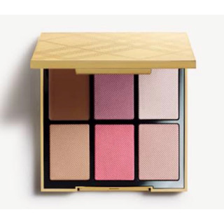 แท้💯% Burberry Essentials glow palette 01 ทาได้ทั้งตา+แก้ม มัลติบลัชออนบาบารี่แท้ 6หลุม ป้ายไทย ปกติ 3,xxx฿ พร้อมส่ง ❤️