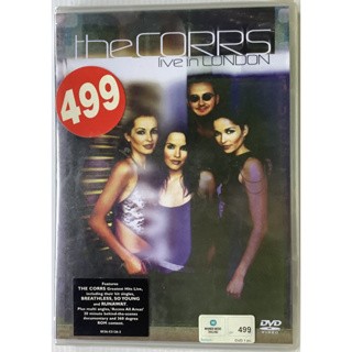 DVD ดีวีดี The Corrs Live In London แสดงสด ลิขสิทธิ์ มือ1 ซีล Breathless So Young Runaway Dreams What Can I Do