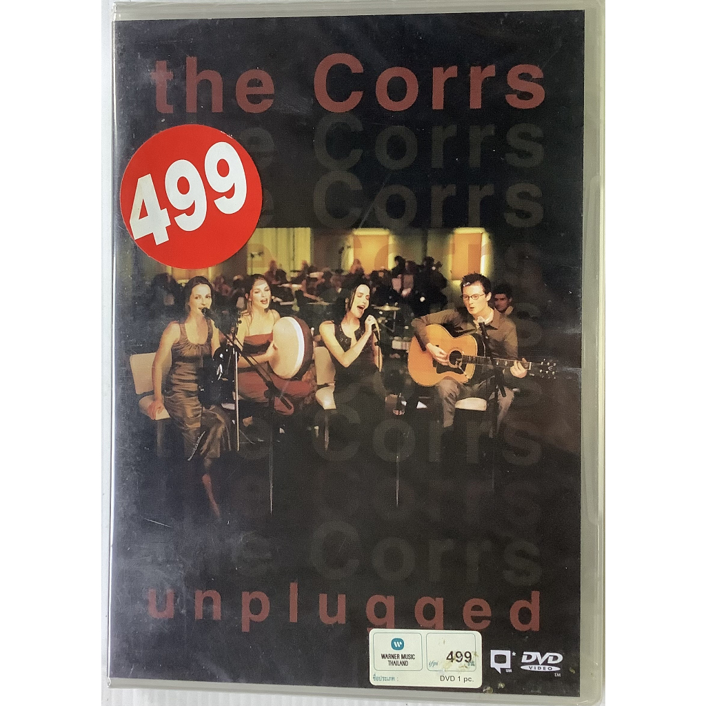 มือหนึ่งซีล DVD ดีวีดี The Corrs Unplugged แสดงสด ลิขสิทธิ์ มือ1 ซีล What Can I Do Dreams Runaway So Young