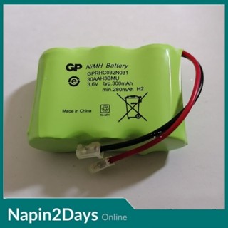 แบตเตอรี่​ 3.6V 300mAh สำหรับโทรศัพท์ไร้สาย​ ใช้ได้กับยี่ห้อพานาโซนิคและยี่ห้ออื่นๆทั่วไป