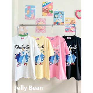 เสื้อยืดOversizeลายซินเดอร์เรลล่าxแม่มด