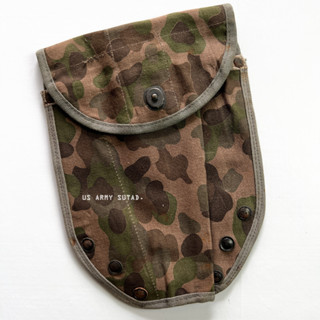 ซองพลั่วUS ซองพลั่วทหาร AUSTRIAN ARMY CAMO K7 EQUIPMENT ถุงใส่พลั่ว ผ้าแคนวาส งานเก่า