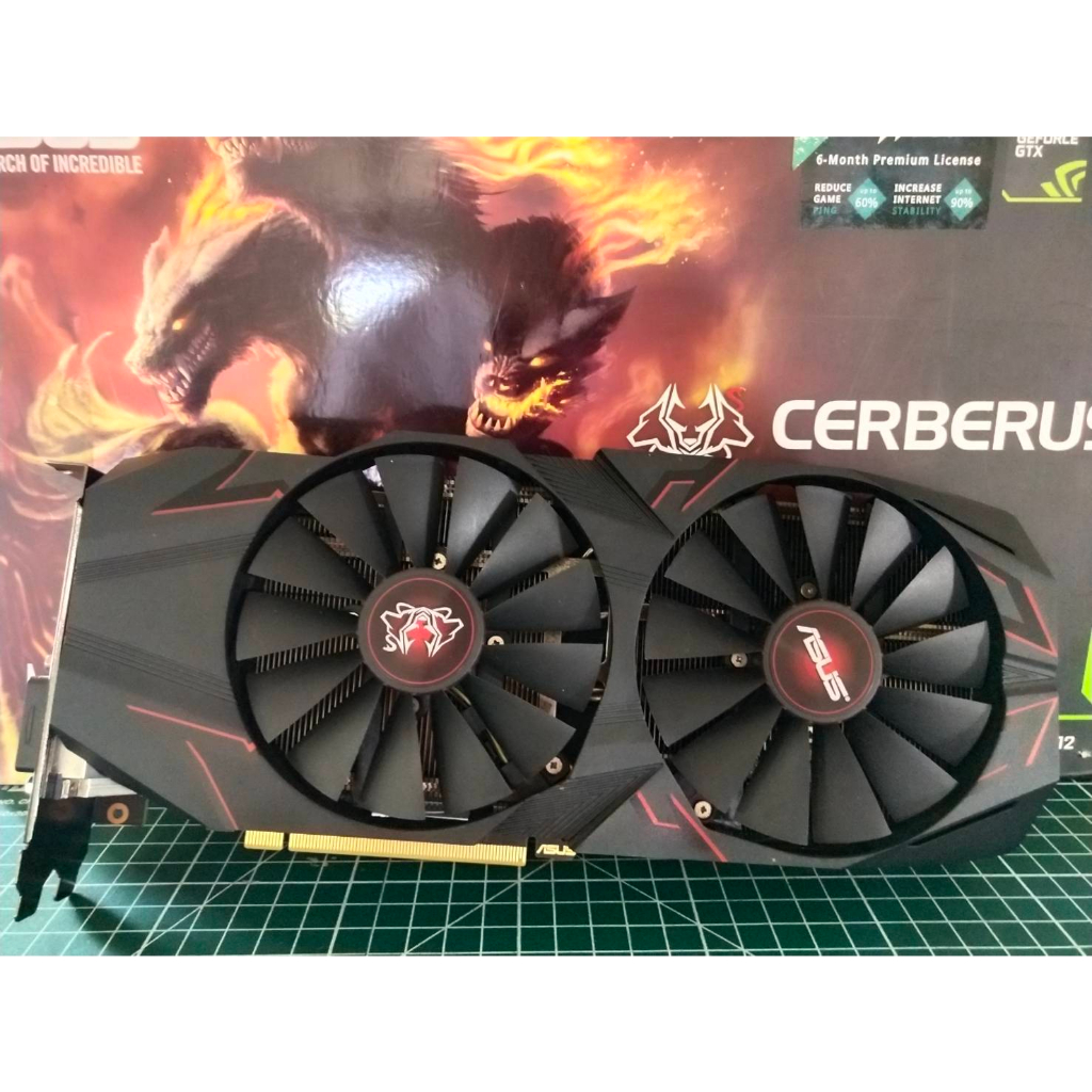 (1) การ์ดจอ ASUS Nvidia GeForce® GTX 1070Ti A8GB