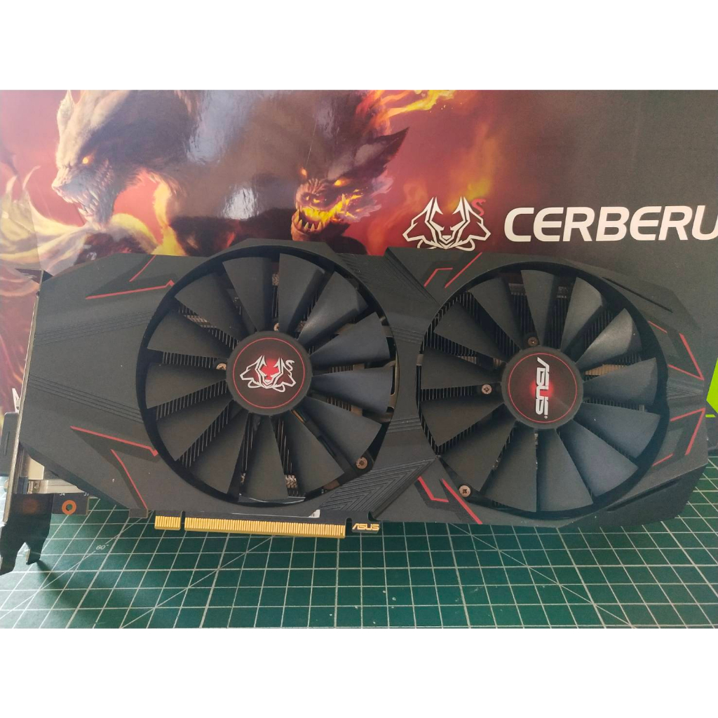 (2) การ์ดจอ ASUS Nvidia GeForce® GTX 1070Ti A8GB