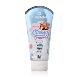 A BONNE Beauty Cheesy สครับ ตบ ยืด กลิ่นชานมไข่มุก 150g.