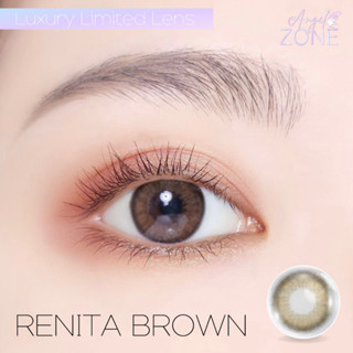 คอนแทคเลนส์ Angel Zone รุ่น Renita Brown Collection  Limted Edition 14.0