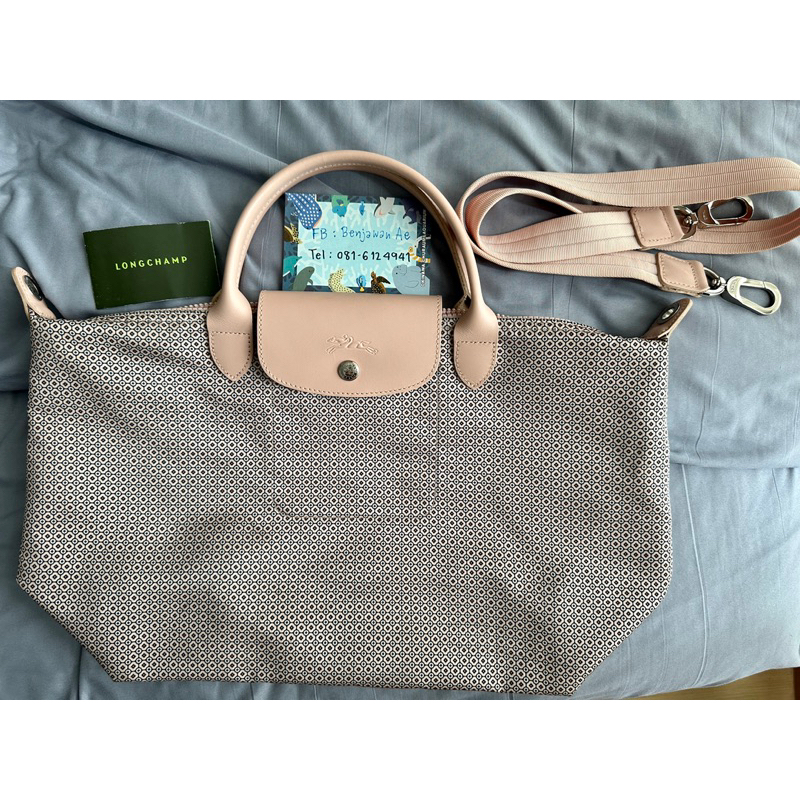 Longchamp Neo M สีชมพู (used)