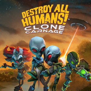 Destroy All Humans! Clone Carnage เกม PC Game เกมคอมพิวเตอร์ Downloads USB Flash Drive