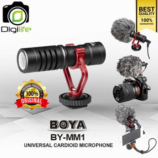 ลดล้างสต๊อก** Boya Microphone BY-MM1 ไมโครโฟน Shotgun ไมค์ติดกล้อง คุณภาพสูง