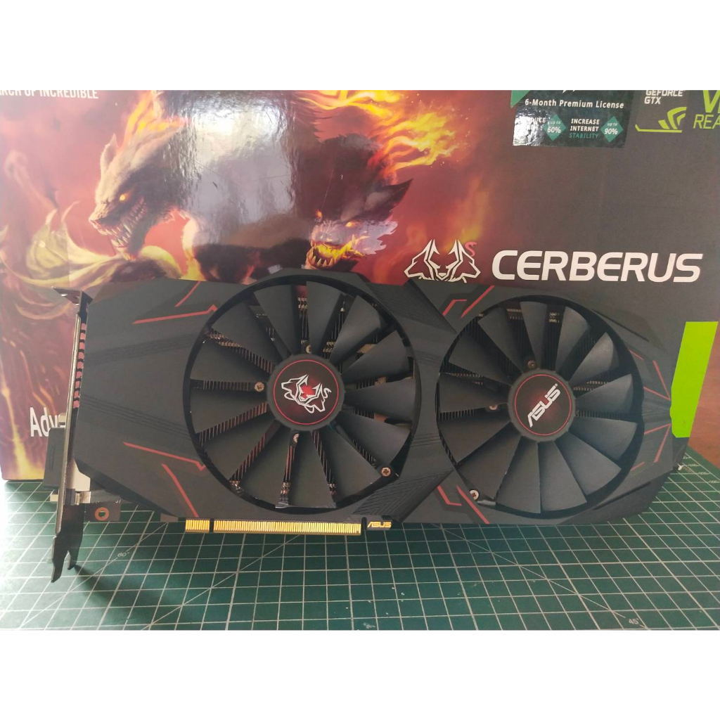 (3) การ์ดจอ ASUS Nvidia GeForce® GTX 1070Ti A8GB