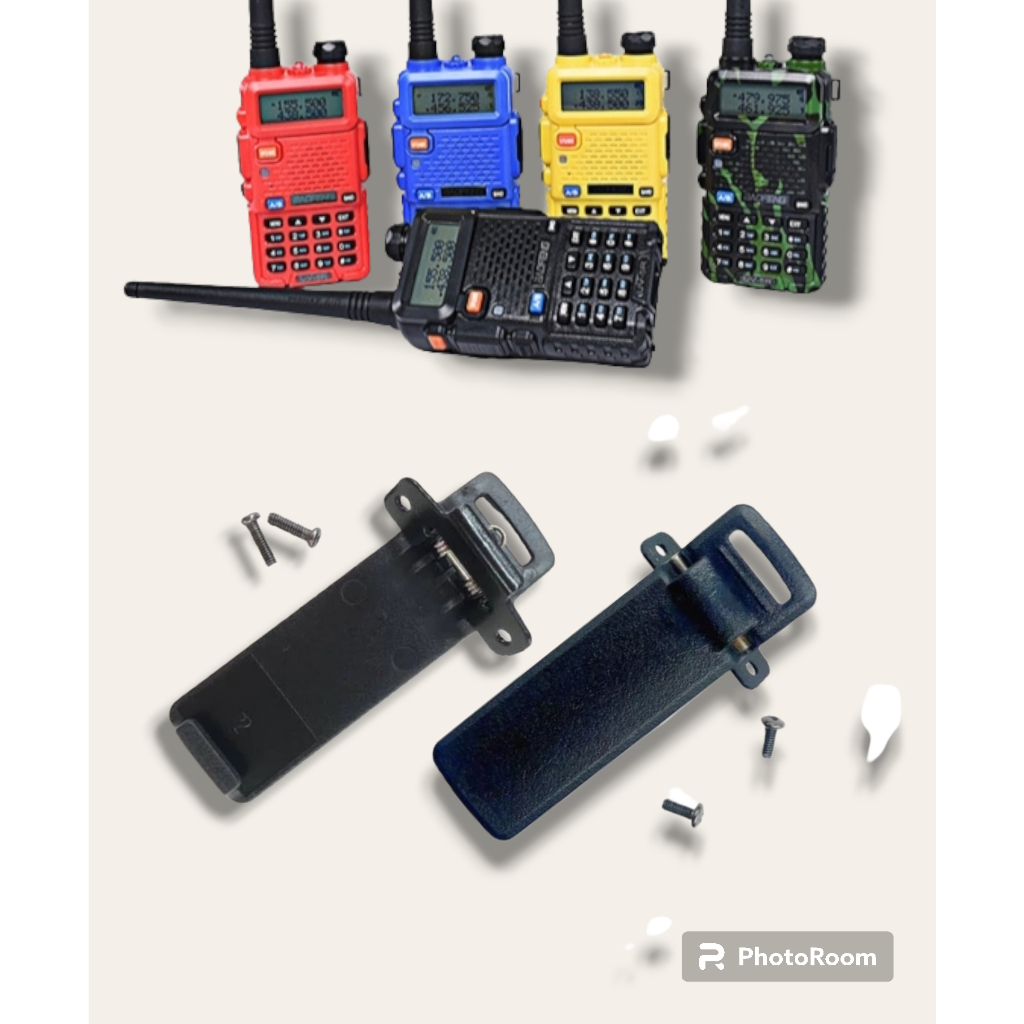 ที่หนีบเข็บขัด คลิปหลัง วิทยุสื่อสาร BAOFENG,M-5R,IC-UV95,IC-UV97T,IC-V90,Viper Two,BF-5R,FB-5RA,FB-