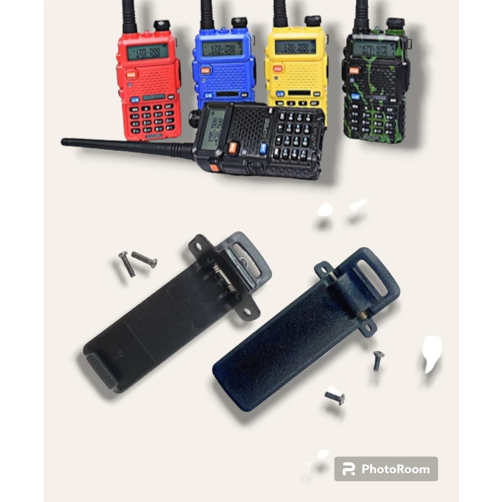 ที่หนีบเข็บขัด คลิปหลัง วิทยุสื่อสาร BAOFENG,M-5R,IC-UV95,IC-UV97T,IC-V90,Viper Two,BF-5R,FB-5RA,FB-5RE,320,E350,