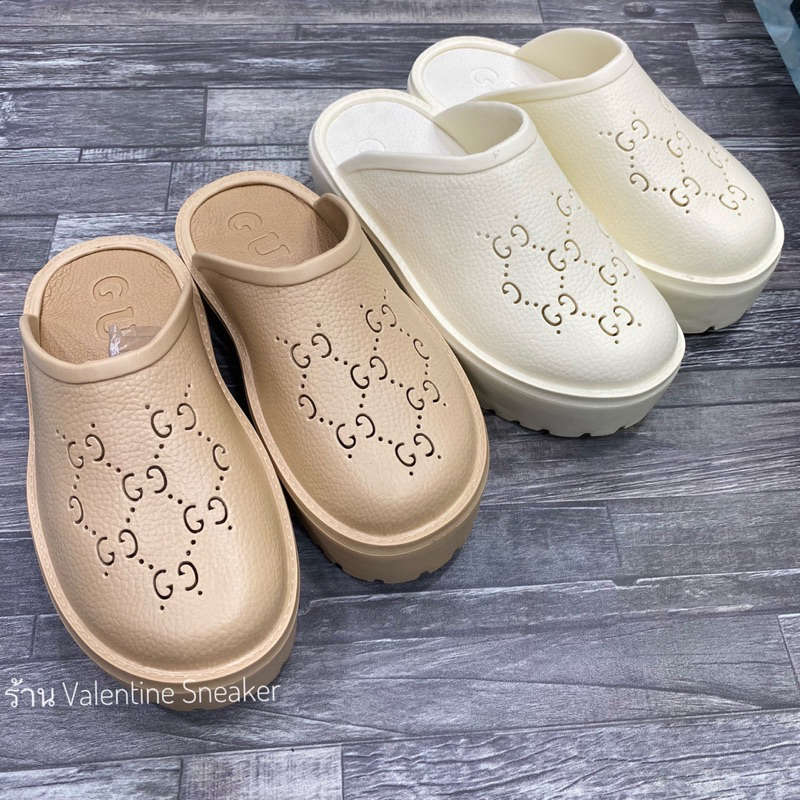 รองเท้าแตะแบบสวม สุง นิ่งใส่สบาย100% พร้อมส่ง[36-41]