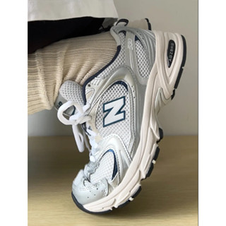 New Balance NB 530 Gray silver ของแท้ 100 % sneakers Running shoes style man Woman