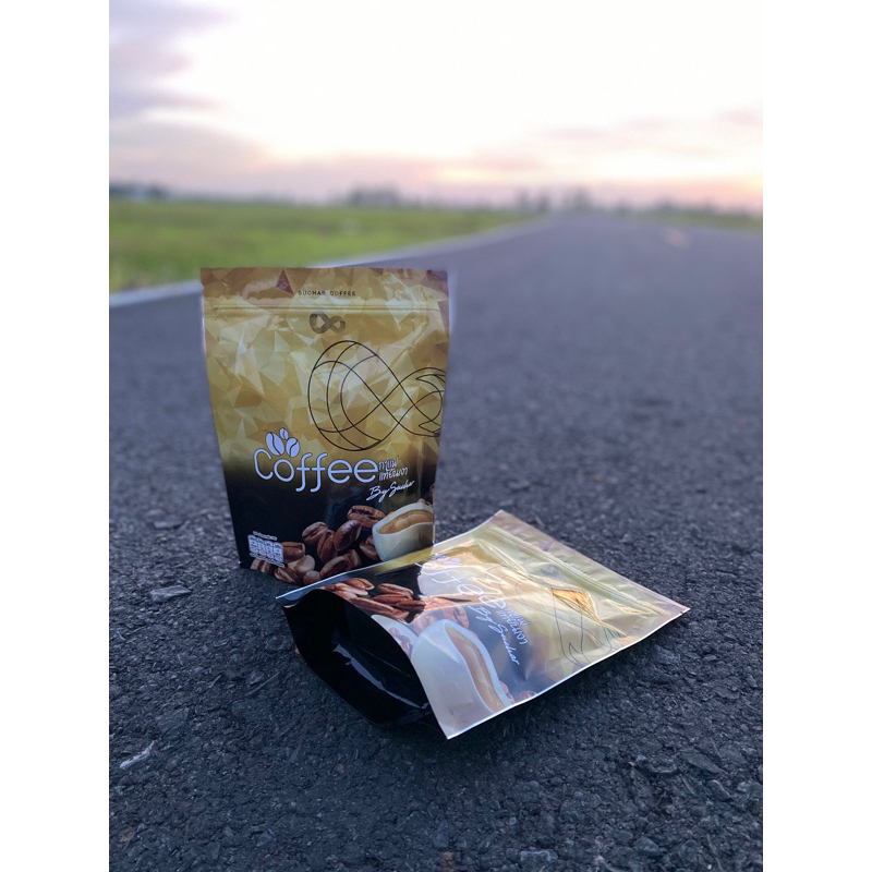 Coffee กาแฟแท้ยันเงา บาย สุชาร์(กาแฟเพื่อสุขภาพ) Suchar Brand (เซต 3 ห่อ) หมดอายุ 21/03/2569