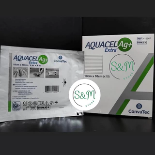 ❗️ถูกที่สุด Aquacel Ag+Extra แยกชิ้น 🩹แผ่นแปะแผลกดทับ แผลเบาหวาน แผลติดเชื้อ 10X10cm 15X15cm 20X30 cm 🚚❗️ส่งสินค้าทุกวัน