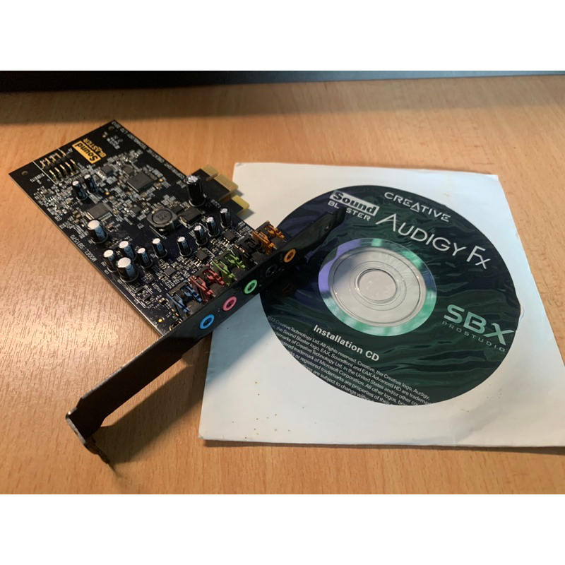 Creative Sound Blaster Audigy FX 5.1 การ์ดเสียง sound card (มือสอง) ใช้งานได้ปกติ