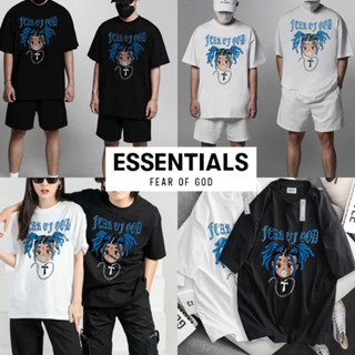 เสื้อยืดแขนสั้น ESSENTIALS 🔖 Unisex 👱🏻‍♂️👩🏼‍🦰 cotton 💯 ผ้านุ่ม ใส่สบายตัว พร้อมส่งจากไทย 🚚 ร้านค้าจัดส่งไว