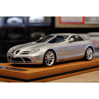 รถโมเดล1/18 Mercedes Benz SLR Mclaren Silver