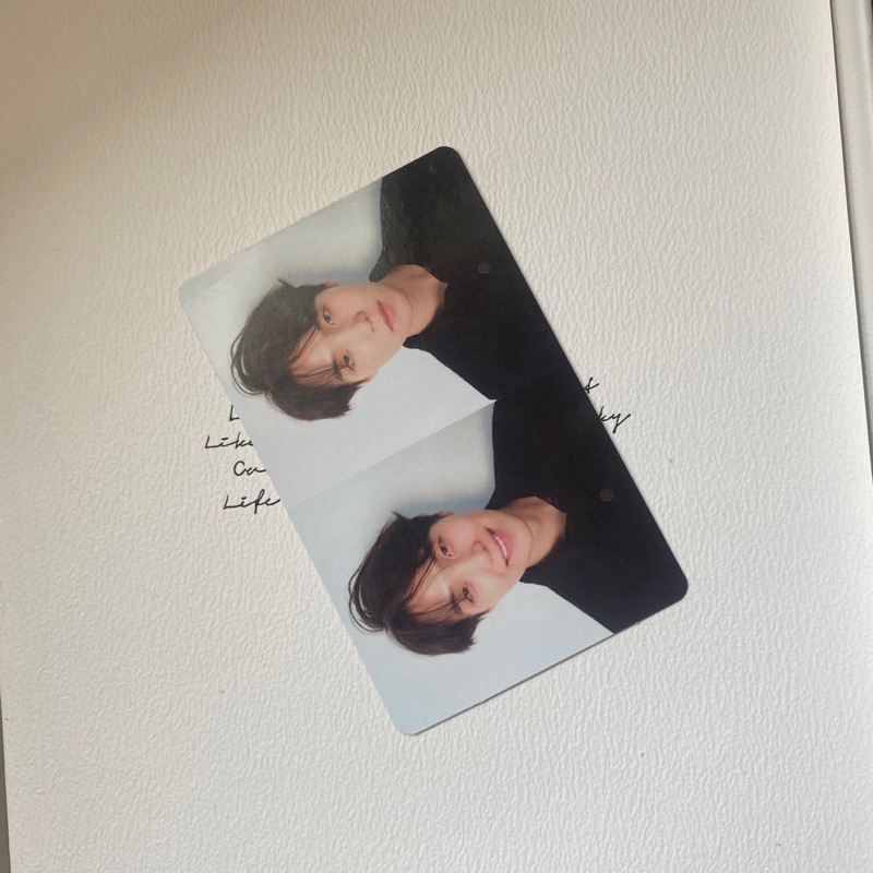 BTS SUGA OFFICIAL PHOTOCARD