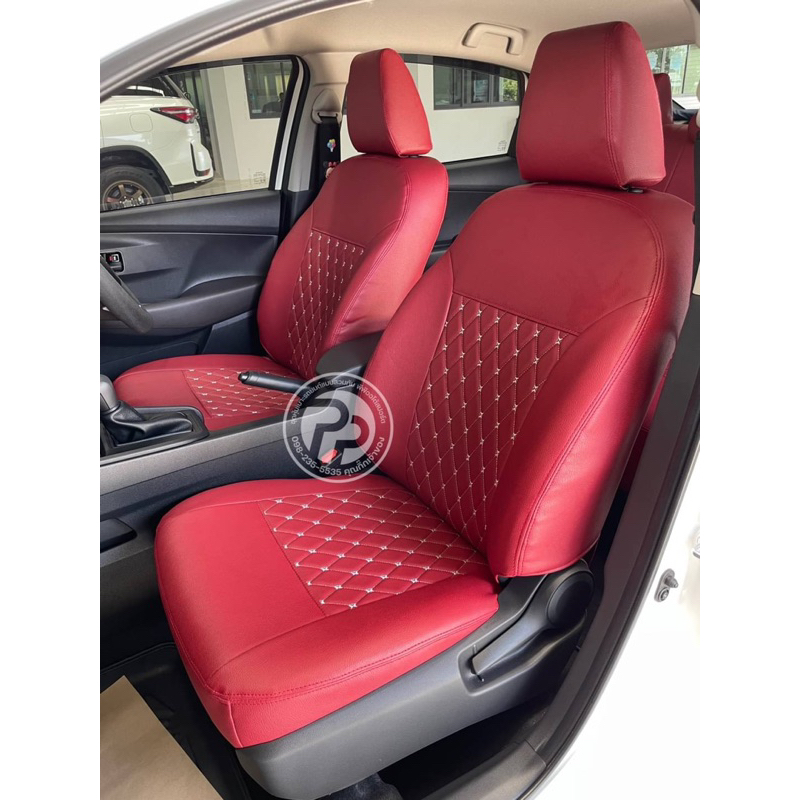 หุ้มเบาะ Yaris Ativ 2022-2025 สวมทับตรงรุ่น - พีพีออโต้ สปอร์ต คุณกิ๊กเจ้าของ