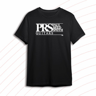 เสื้อวงดนตรี  กีต้า ยืเ ไม่ย้วย คอกลม PRS Ibanez  เสื้อผ้าแฟชั่นวัยรุ่น ผู้ชาย ผู้หญิง cotton