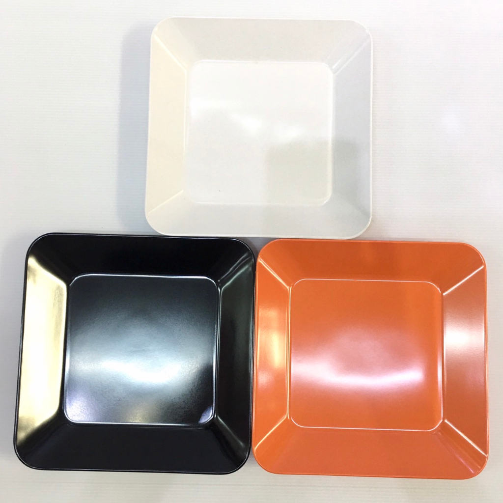 จานทรงสี่เหลี่ยม P666-9 SB