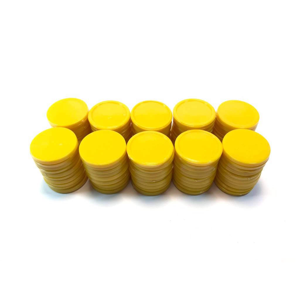 เหรียญพลาสติก รุ่นV.1 แบบไม่ปั๊มเลข ผลิตโดยคนไทยร้านคนไทยค่ะ เหรียญเล่นเกมส์ *ร้านไทยพร้อมส่ง* - รูปที่ 5