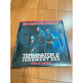 แผ่น LD เลเซอร์ดิสก์ แผ่นหนังแผ่นใหญ่ เรื่อง  THE TERMINATOR ภาค 2 มือ 2 เสียงอังกฤษ