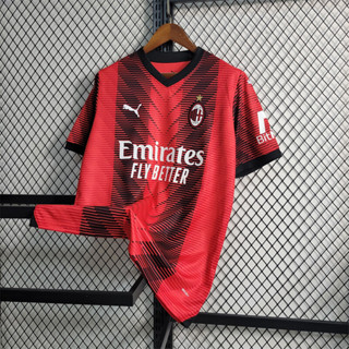 เสื้อเอซี มิลาน NEW AC Milan Home AAA เสื้อฟุตบอลเกรดแฟนบอล 2023/2024