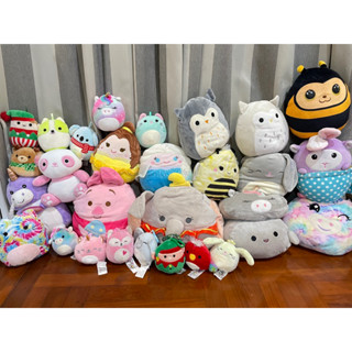 ตุ๊กตา ตุ๊กตาเนื้อมาส Squishmallows  Keychain Disney ดิสนีย์ พวงกุญแจ มาชเมลโล่ ขนนุ่ม งานลิขสิทธิ์ งานแท้