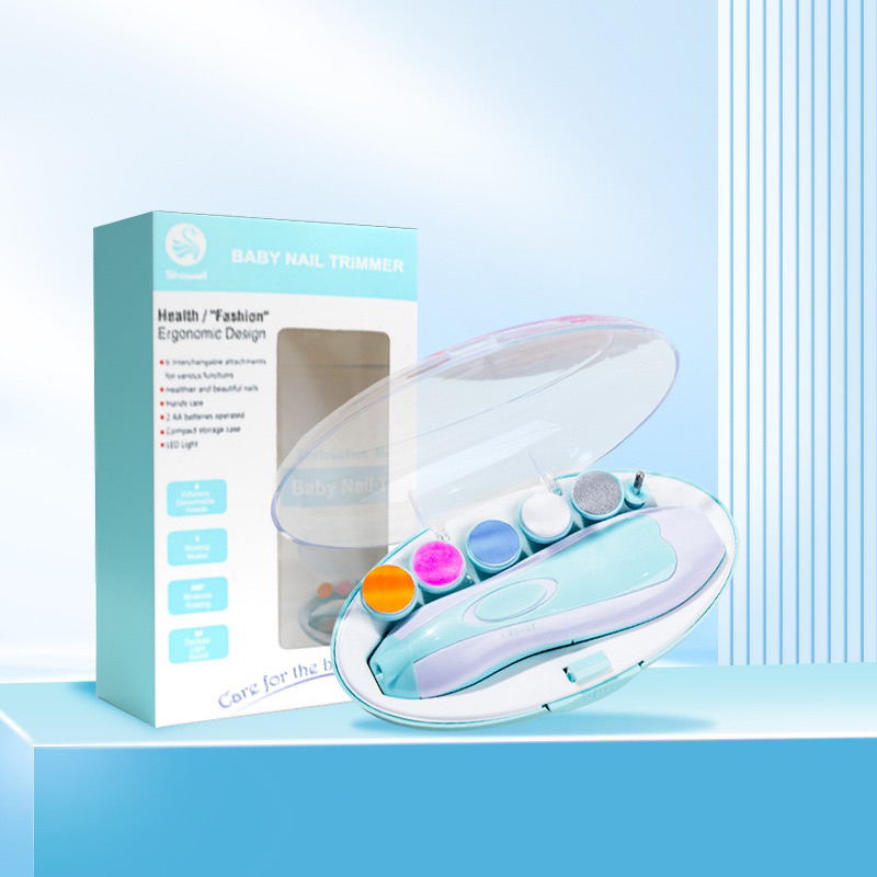 ที่ตะไบเล็บเด็ก Baby Nail Trimmer ช่วยลบคม / ใช้ได้ตั้งแต่แรกเกิด - ผู้ใหญ่ มีไฟส่องสว่างด้วยค่ะ