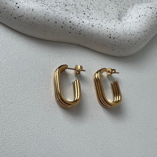 Adoreofficial.bkk | Layer C gold earring