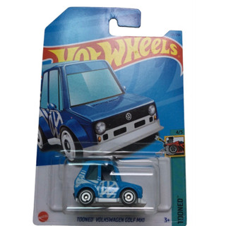 Hot wheels Tooned Volkswagen Golf Mk1 ลูกไฟเงิน