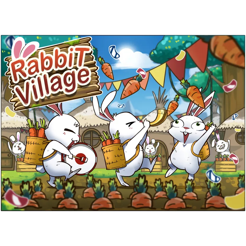 บอร์ดเกมส์ภาษาไทย Rabbit Village Board Game - pjstore.th - ThaiPick