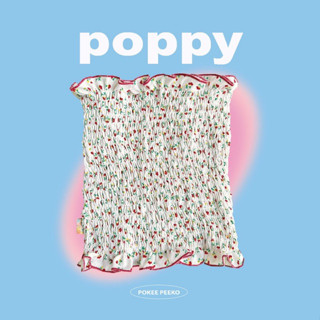 ruffle top - pokee peeko ส่งต่อ สี poppy