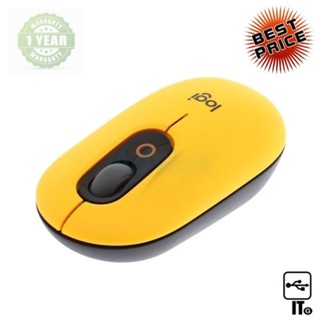 MULTI DEVICE MOUSE LOGITECH POP ประกัน 1Y เมาส์บลูทูธ เมาส์ไร้สาย เมาส์ เม้าส์ เม้า เม้าท์ เมาส