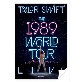 โปสเตอร์ Taylor Swift the 1989 world tour