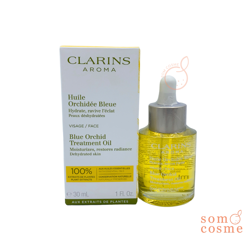 Clarins ผลิตภัณฑ์บำรุงผิวหน้า Oil Blue Orchid Treatment Oil 30 mL.