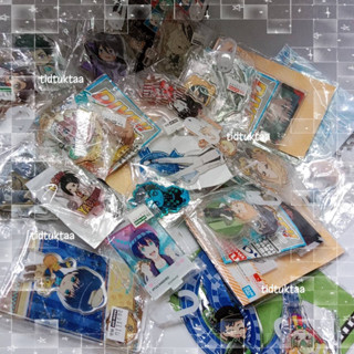 random คละเรื่อง📦 10 ชิ้น  สแตนดี้ อะคริลิค อนิเมะ ล้วน  สินค้ามือสองญี่ปุ่น